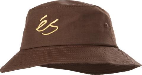 éS BUCKET HAT Brown