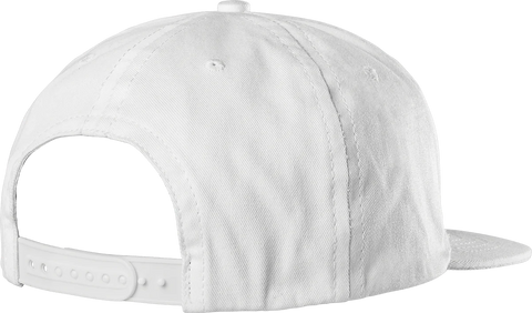 Emerica This Is Skateboarding Snapback White