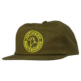 Antihero Snapback Basic Pigeon Round Olive Green