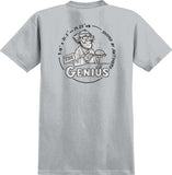 Antihero T-Shirt The Genius Silver/Grey