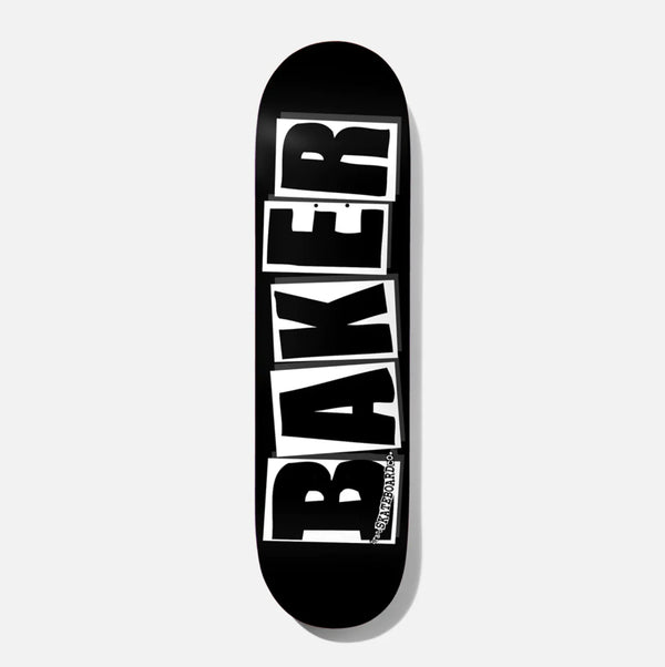 Baker Skateboards Brand Logo Black/White 8.25