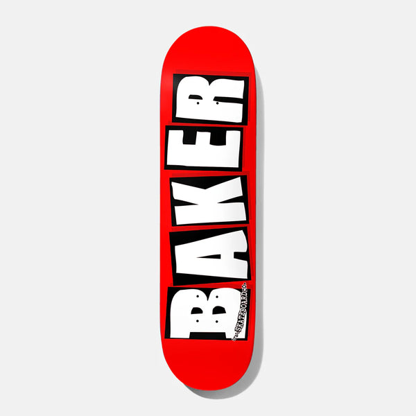 Baker Skateboards Brand Logo White 8.6