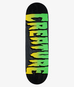 Creature Team Deck Logo Stumps Assorted Black/Yellow/Green 8.25