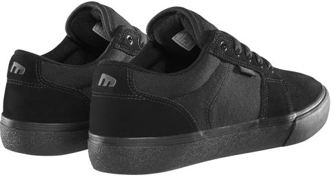 Etnies Barge LS Skate Shoes Black Dirty Wash