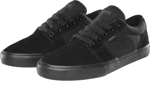 Etnies Barge LS Skate Shoes Black Dirty Wash