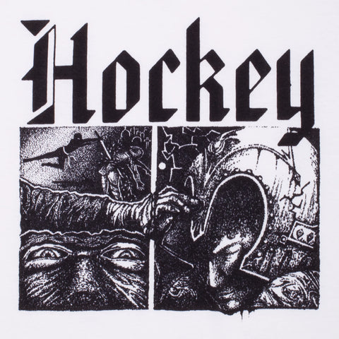 Hockey Skateboards Middle Earth Tee White