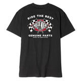 Independent T-Shirt GP Flags Black