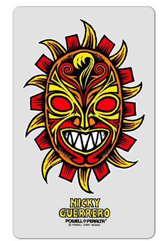 Powell-Peralta Nicky Guerrero Mask 4.75" Sticker