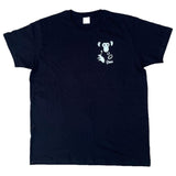 Perus Smoking Monkey T-Shirt Black