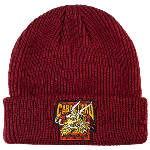 Powell Peralta Beanie Steve Caballero Street Burgundy