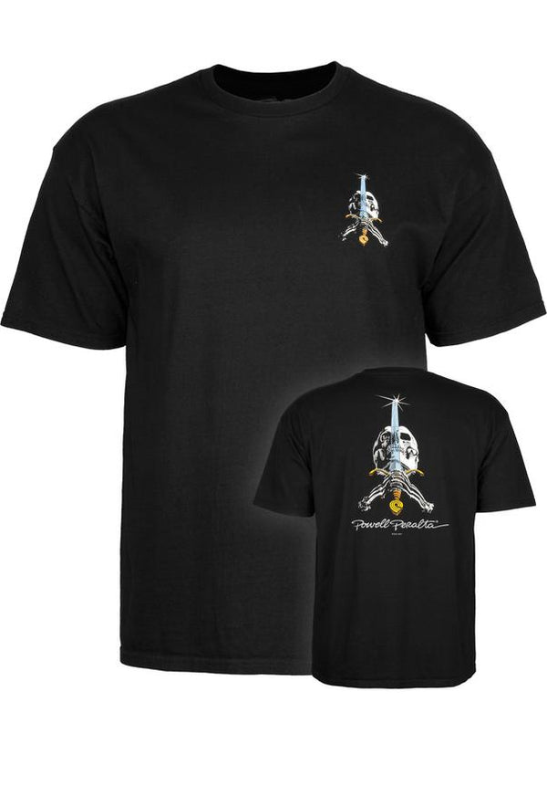 Powell Peralta Skull & Sword T-Shirts Black