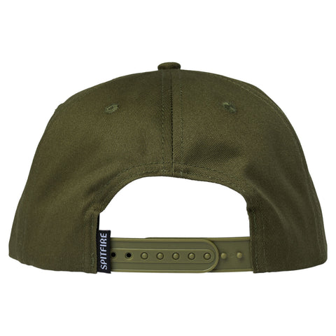 Spitfire Snapback Ltb Script Olive