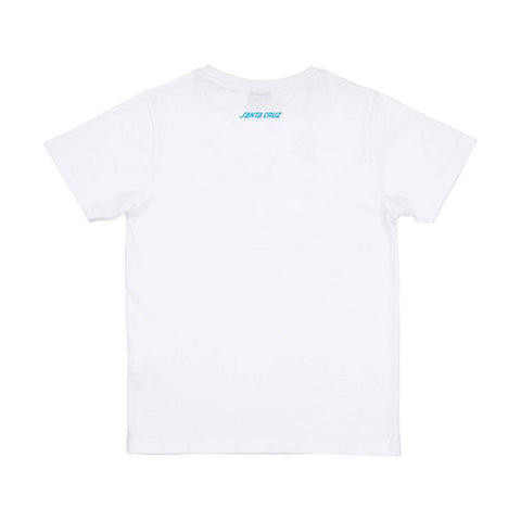 Santa Cruz Youth T-Shirt Hand Dude T-Shirt White
