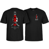 T-Shirts Powell-Peralta Bruce Lee x Skull & Nunchuck Black