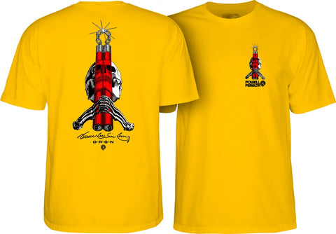 T-Shirts Powell-Peralta Bruce Lee x Skull & Nunchuck daisy