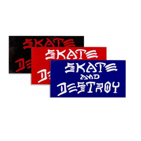 Thrasher Stickers Skate & Destroy M