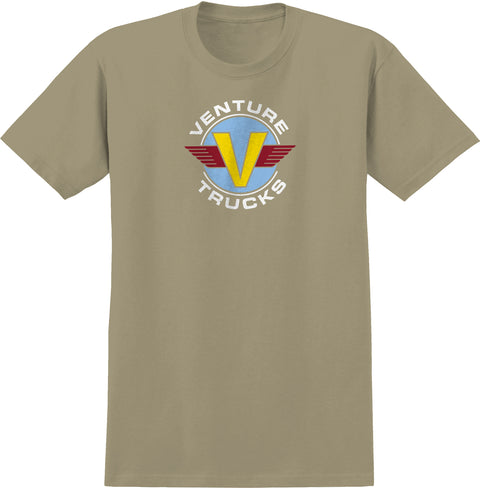Venture T-Shirt Wings Sand/Light Blue