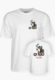 Powell Peralta Steve Caballero Chopper Bike t-shirts white