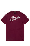 The Hundreds Slant Tee - Burgundy