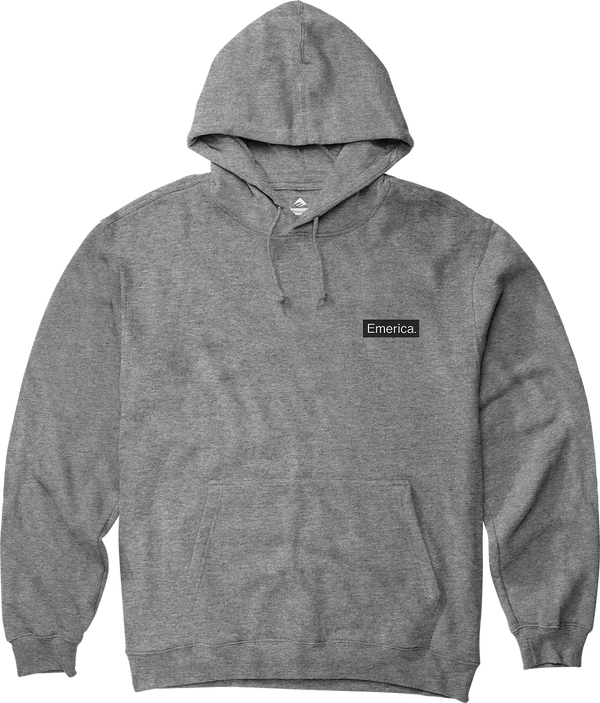 Emerica Pure Triangle Pullover Hoodie Charco Heat