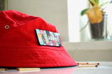 Matchstick Union VX Fisherman Hat Fire Engine Red/Black Trim