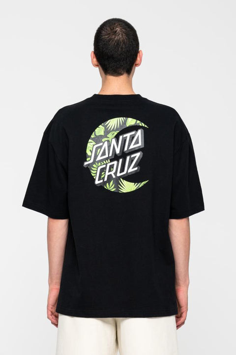 Santa Cruz T-Shirt Cabana Moon Dot Black