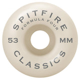 Spitfire Wheels Formula Four Classics 99a 53MM Orange