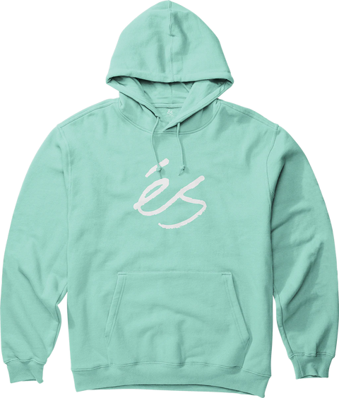 éS Script Hoodie Mint